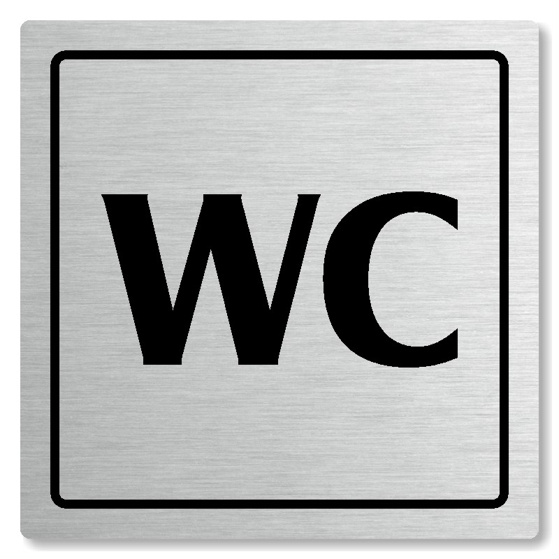 WC, 118x118mm, stříbrná, Arizona
